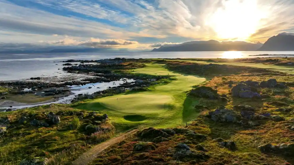 Lofoten Links, Norway by Gary Lisbon 