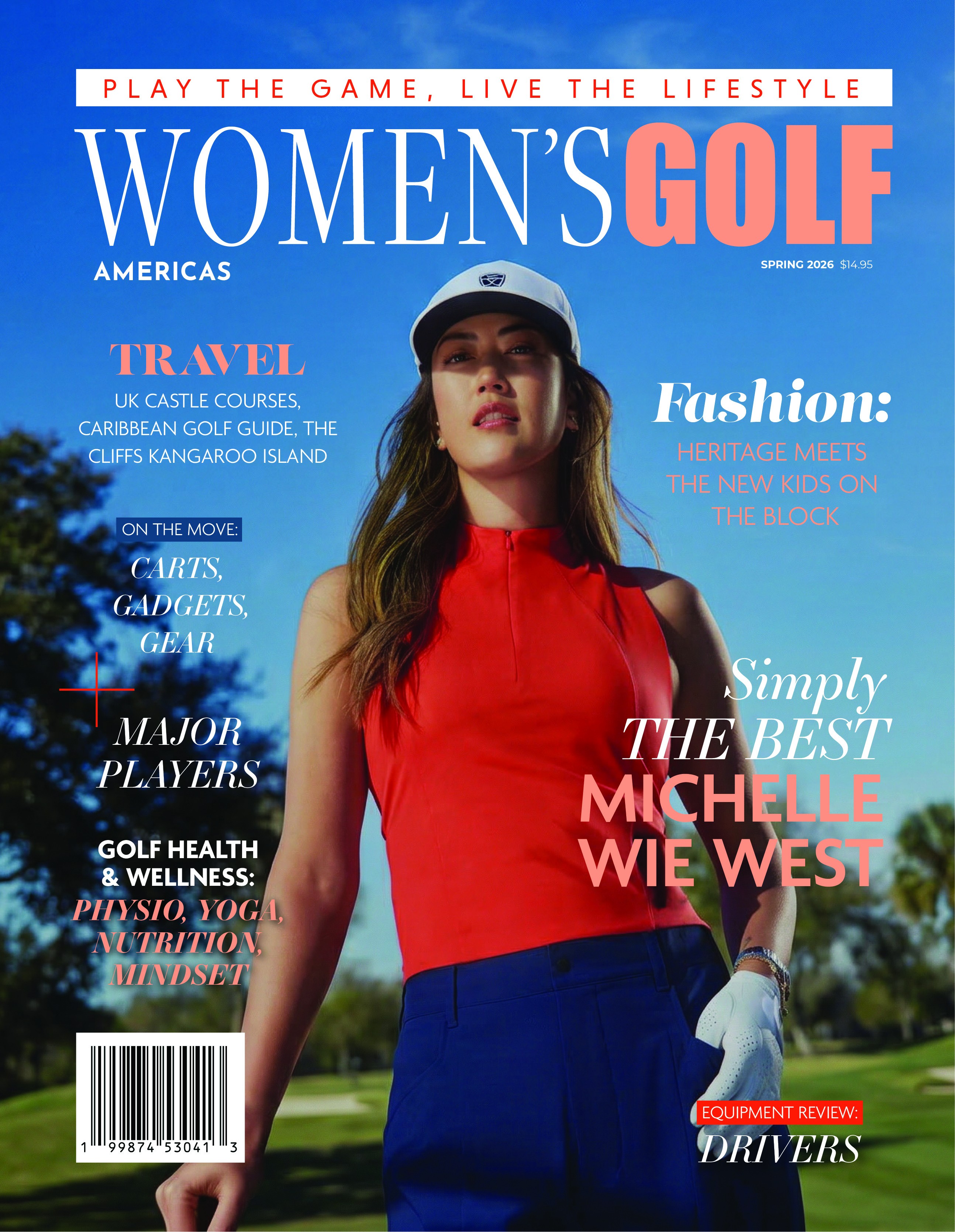 Simply the Best: Michelle Wie West Graces the Autumn Front Cover of Women’s Golf