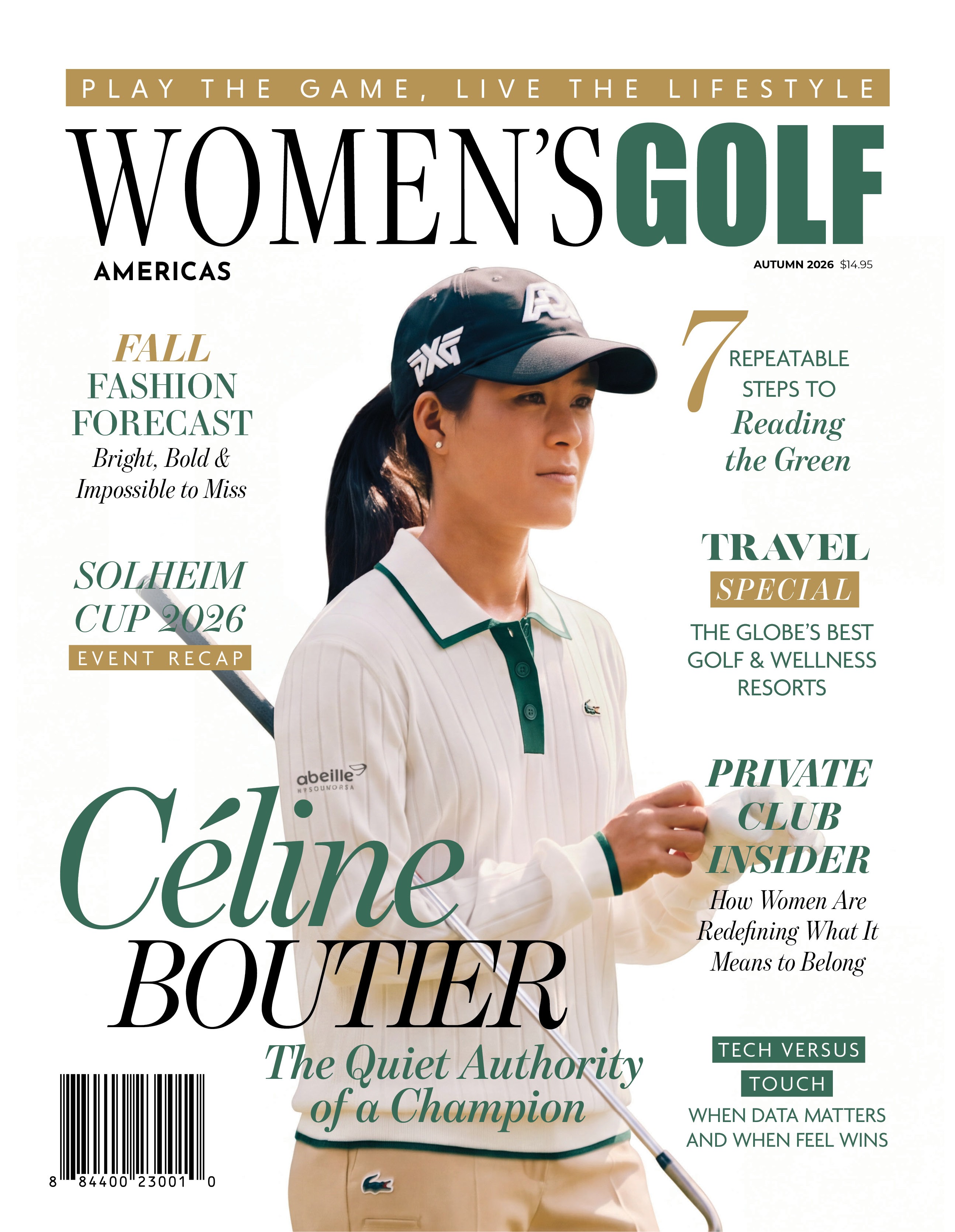 Introducing the Fall Issue of Women's Golf Featuring Céline Boutier